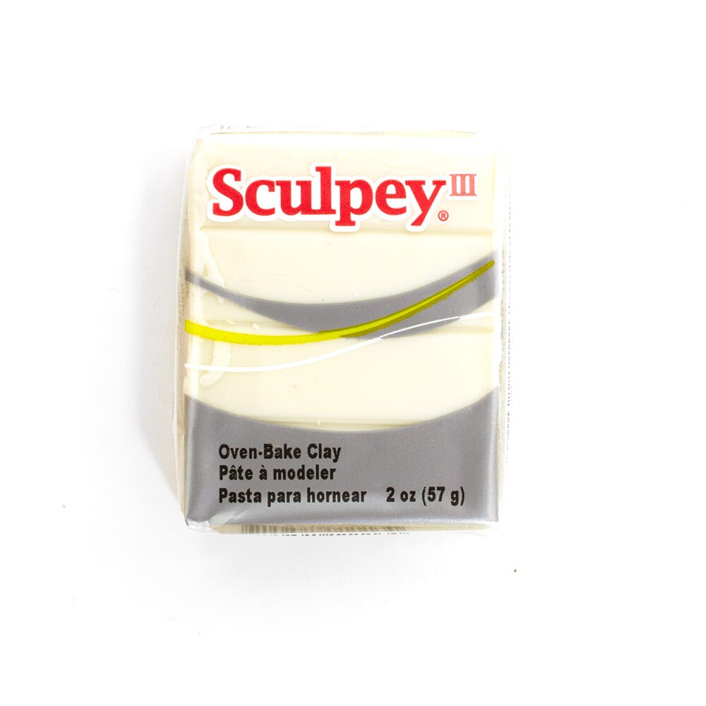 Polyform, Sculpey III, Oven Bake, Clay, 2oz, Glow in the Dark